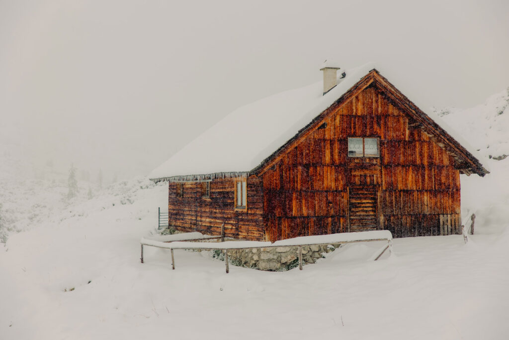 Weihnachten auf der Gjaid Alm am Dachstein